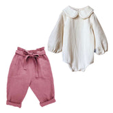 Set Lumia cu body, muselină